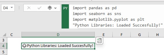 sử dụng Python trong Excel